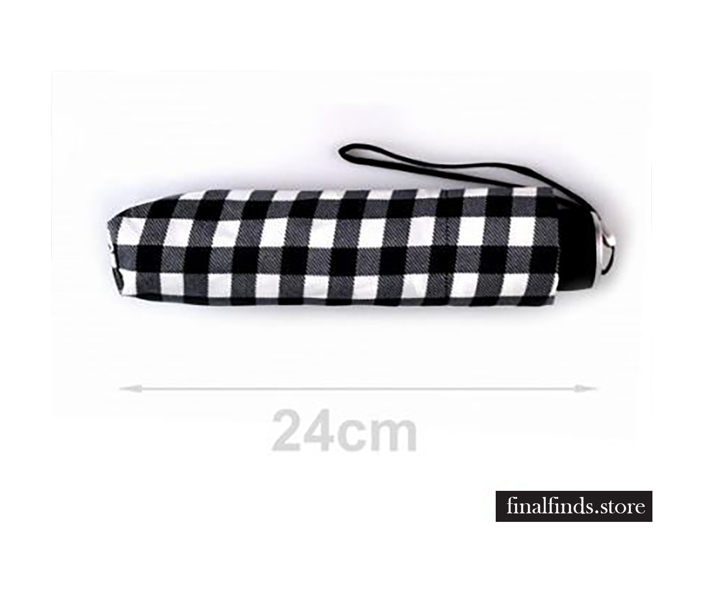 Dames paraplu opvouwbaar - Ann zwart 530741zw