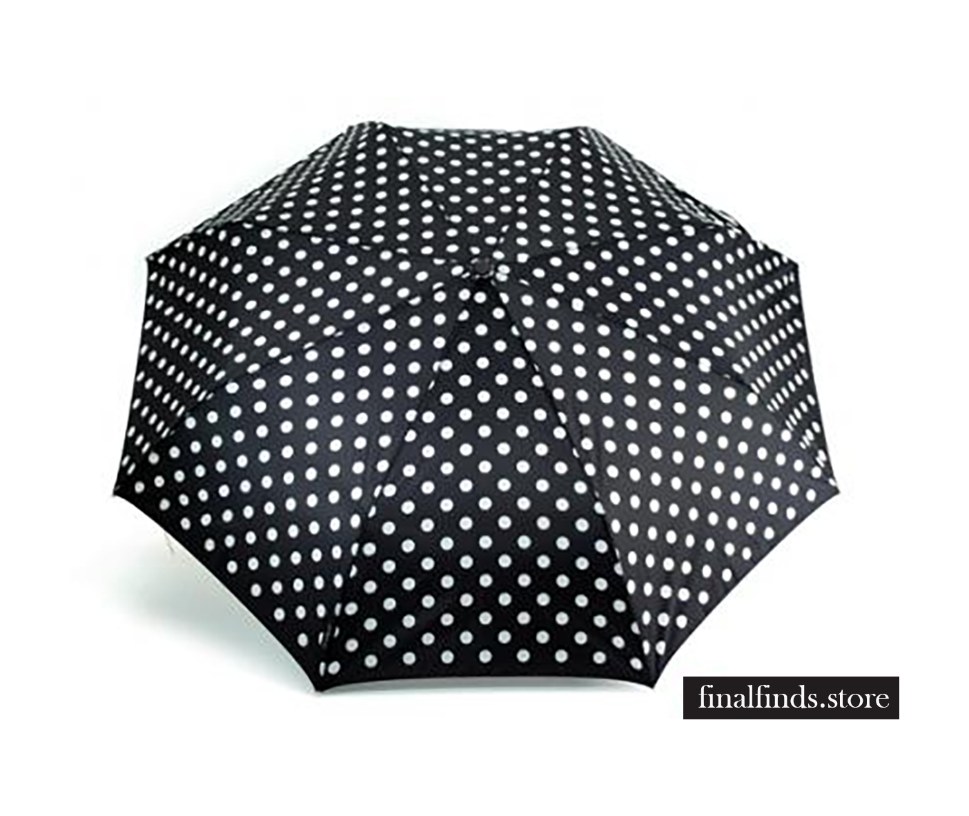 Dames paraplu opvouwbaar - Els zwart 530461zw