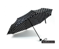 Dames paraplu opvouwbaar - Els zwart 530461zw