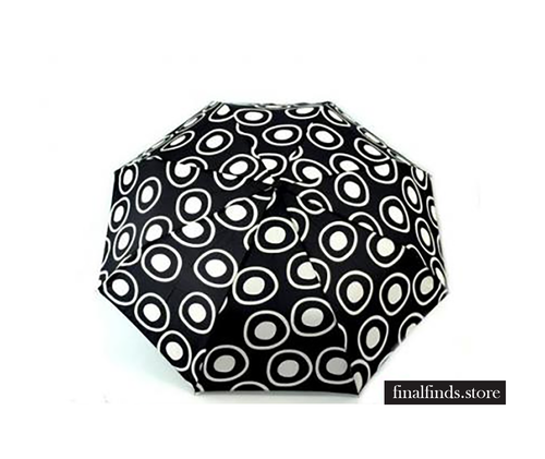 Dames paraplu opvouwbaar - Monika zwart 530666zw