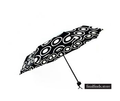 Dames paraplu opvouwbaar - Monika zwart 530666zw