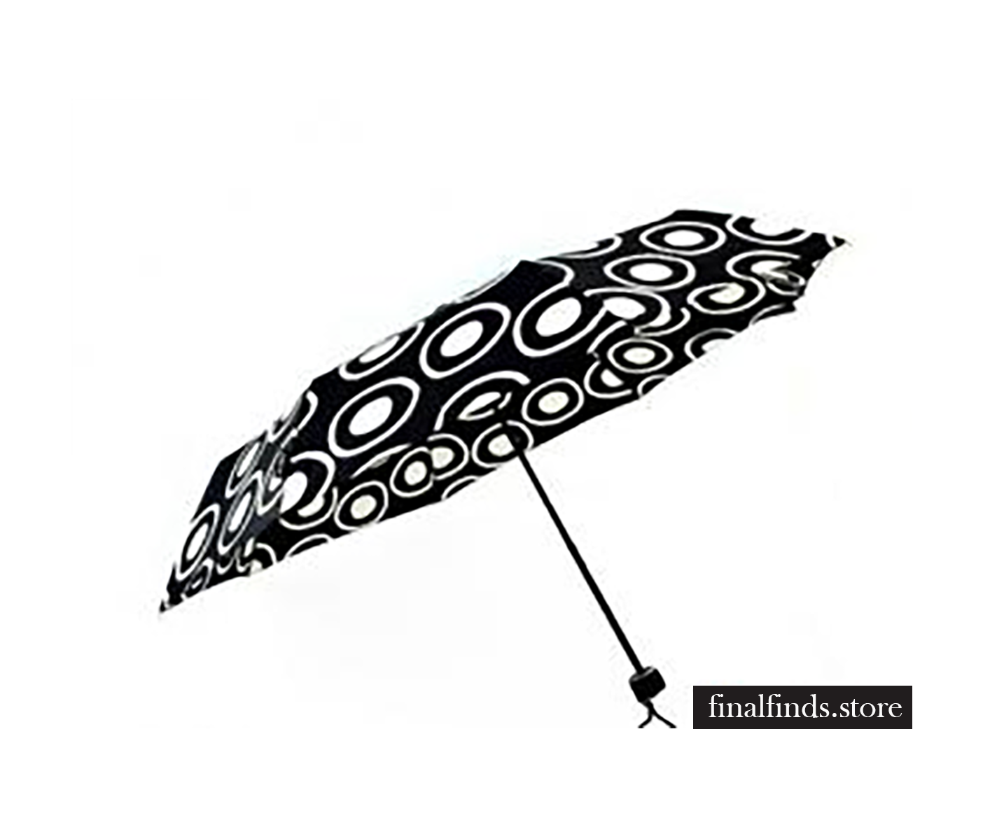 Dames paraplu opvouwbaar - Monika zwart 530666zw