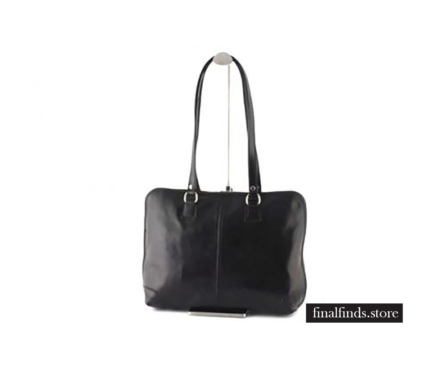 Leren dames aktetassen - Albrechtburg - zwart COT1231zw