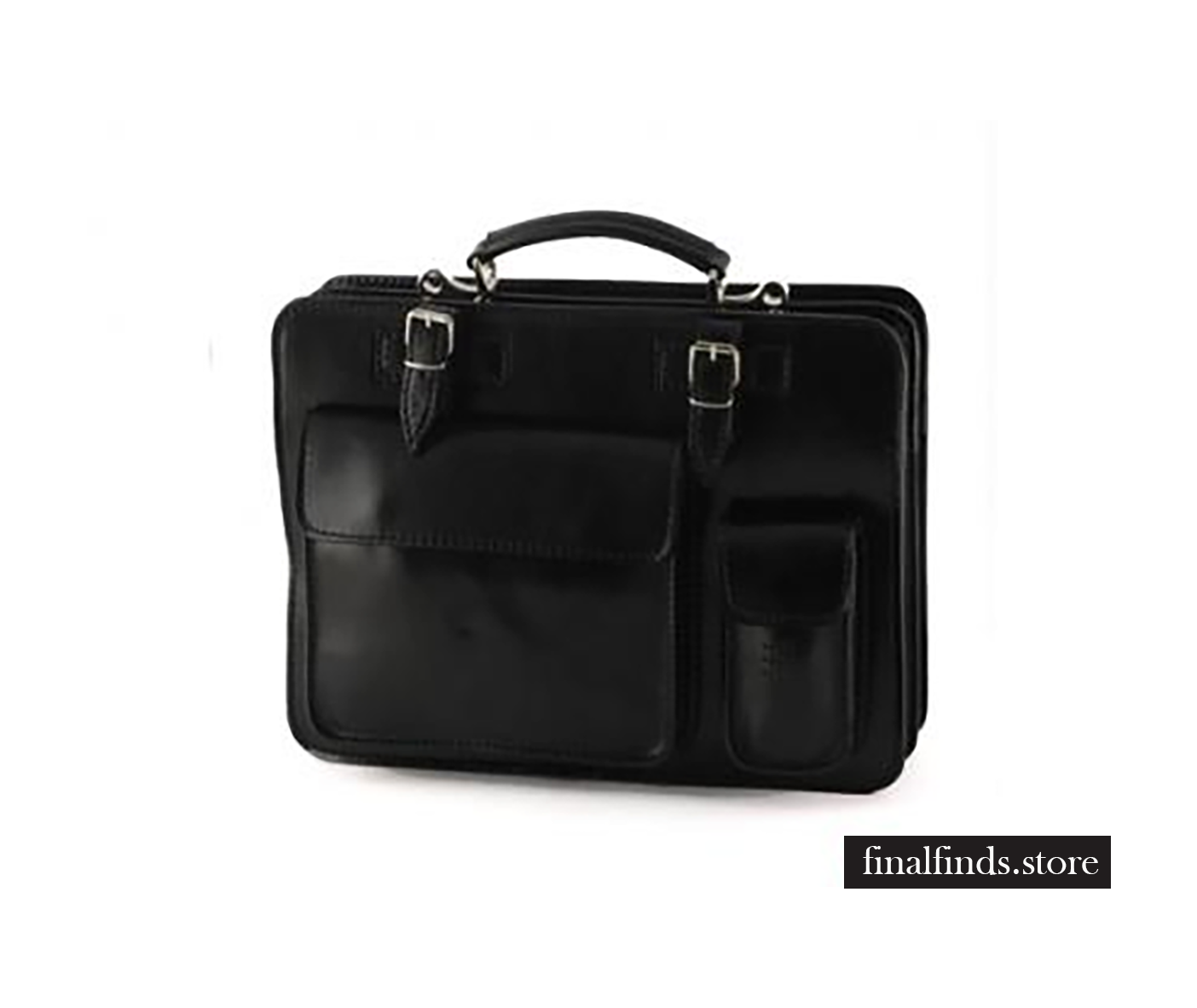 Leren dames aktetassen - Palast - zwart COT5020zw