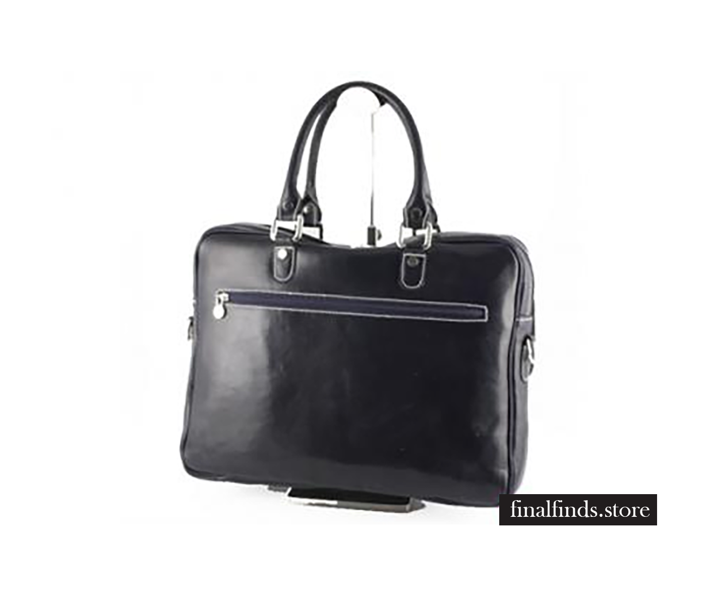 Leren dames aktetassen - Qurayyah - blauw COT5606bl