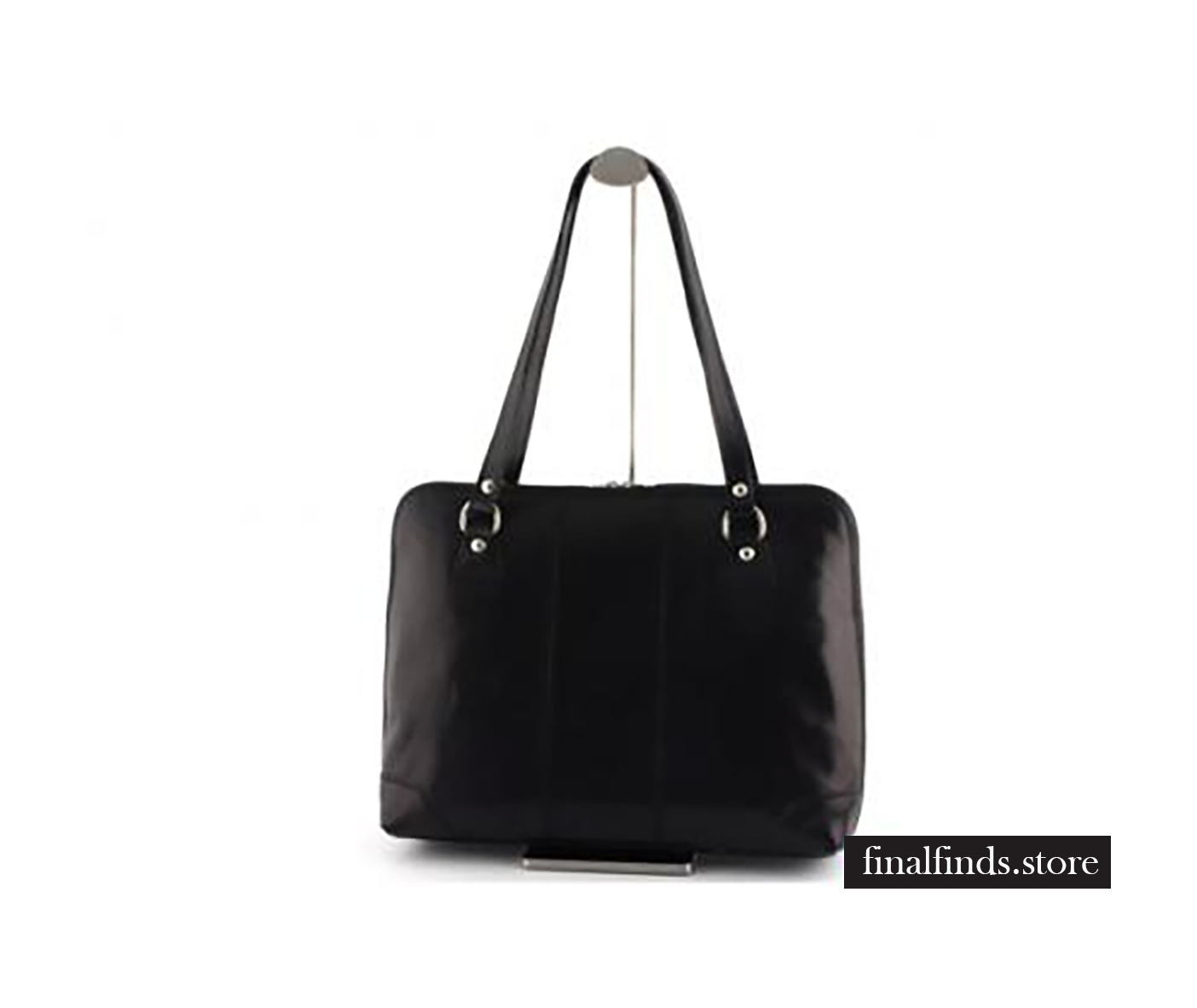 Leren dames aktetassen - Schloss Lichtenstei - zwart COT5602zw