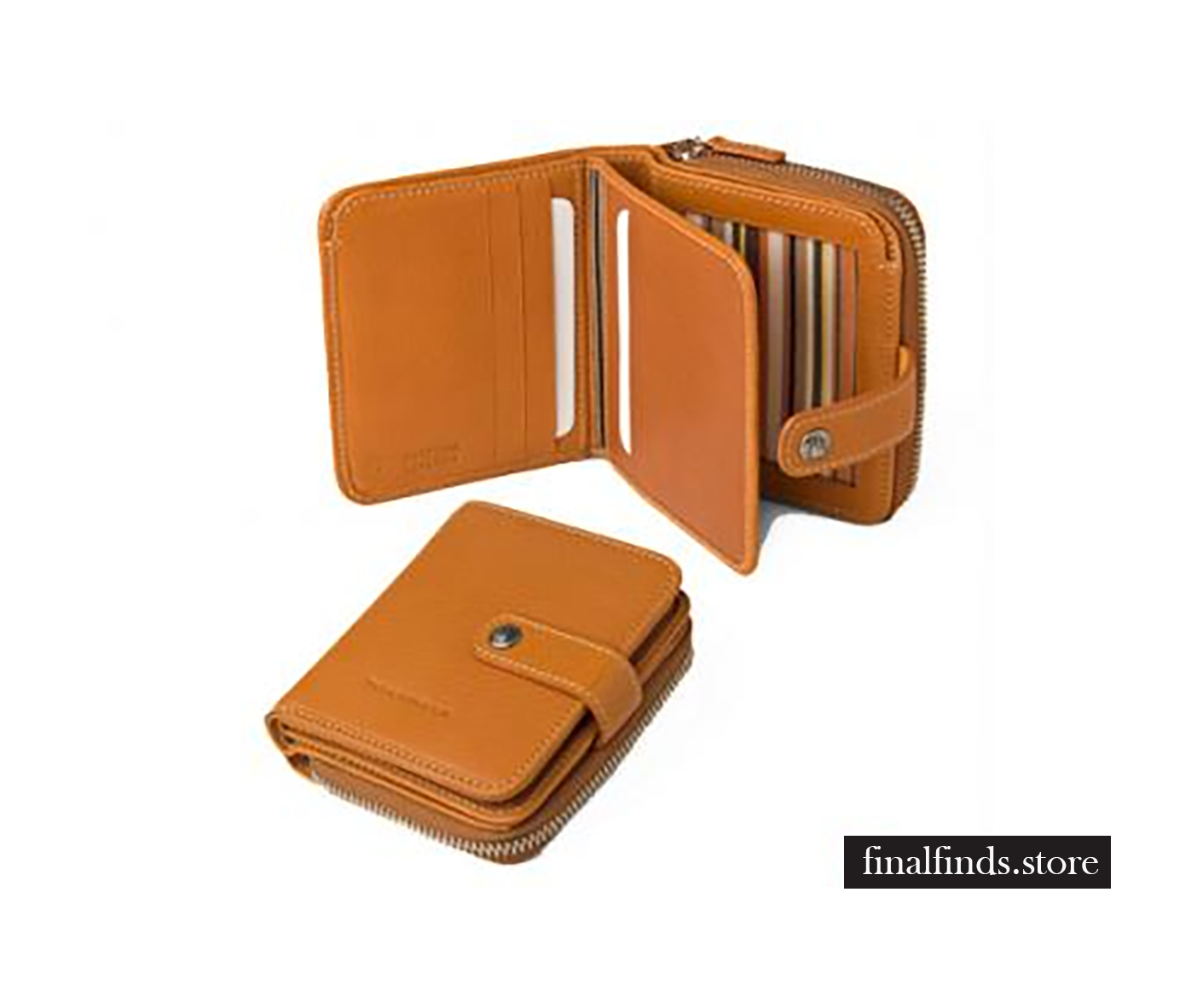 Leren dames portefeuille Toscanella - bruin CCOD553VAbr