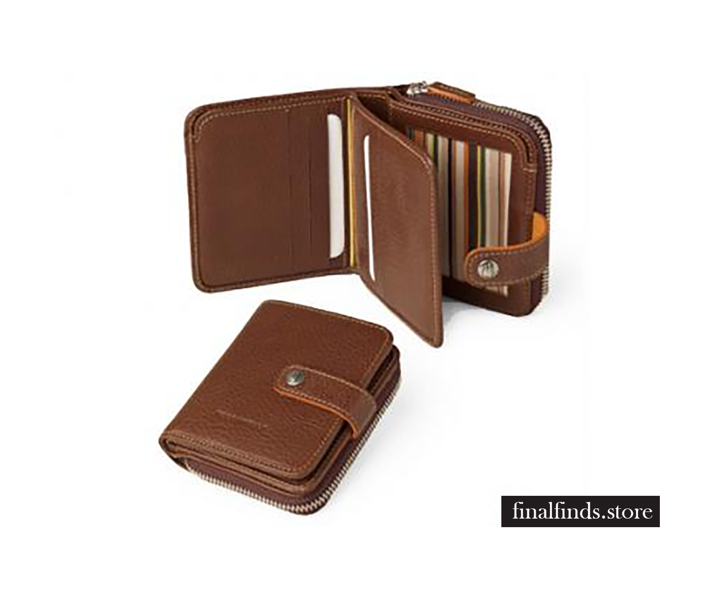 Leren dames portefeuille Toscanella - donker bruin CCOD553VAdb