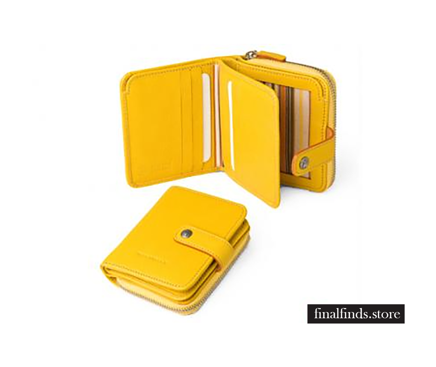 Leren dames portefeuille Toscanella - geel CCOD553VAgl