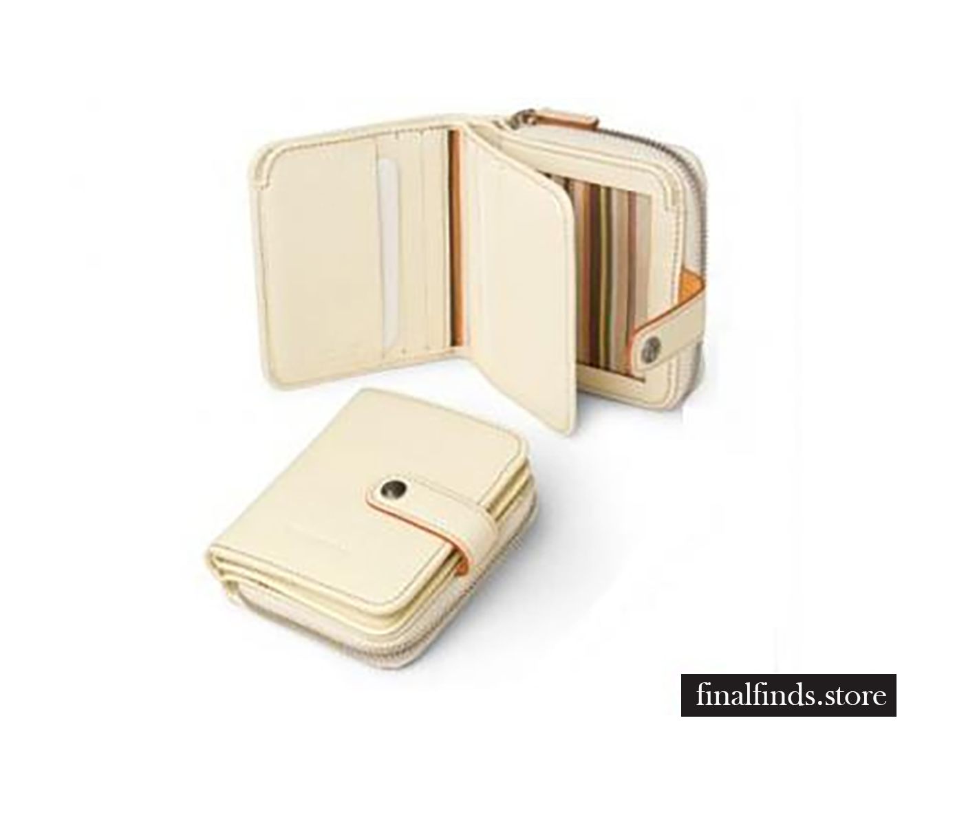 Leren dames portefeuille Toscanella - wit CCOD553VAwt