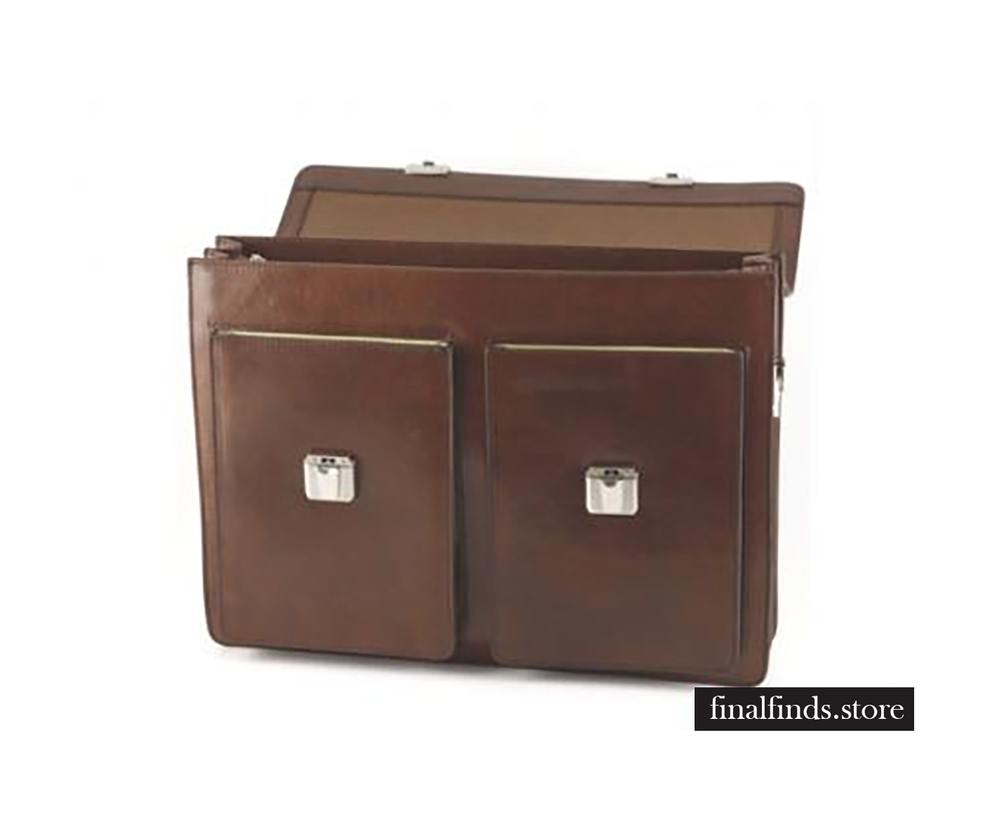 Leren heren aktetassen - Benn - bruin COT5035br