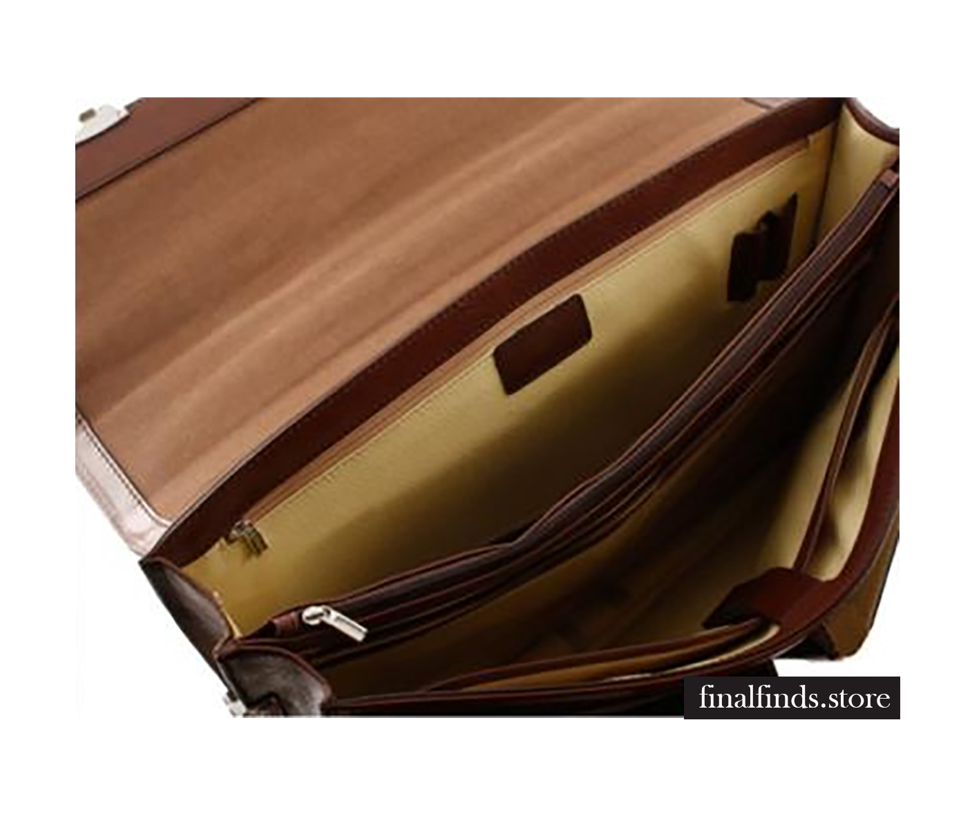 Leren heren aktetassen - Benn - bruin COT5035br