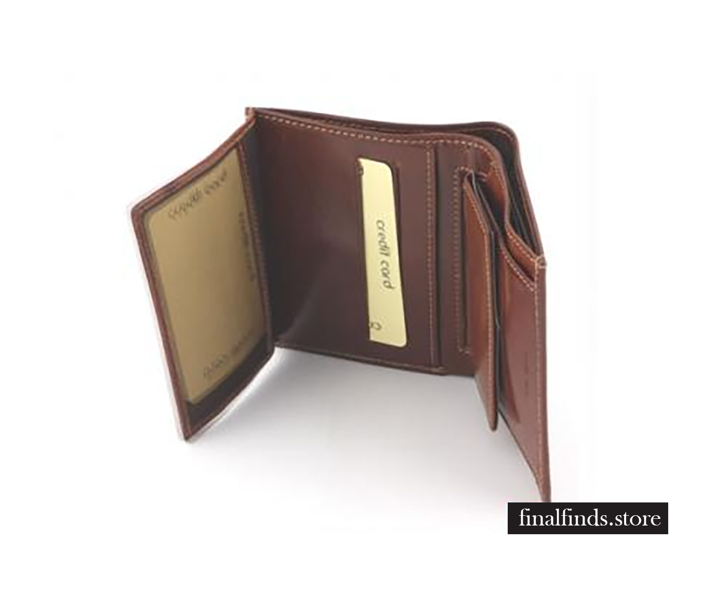 Leren heren portefeuille Albrechtburg -  donker bruin COT9006db