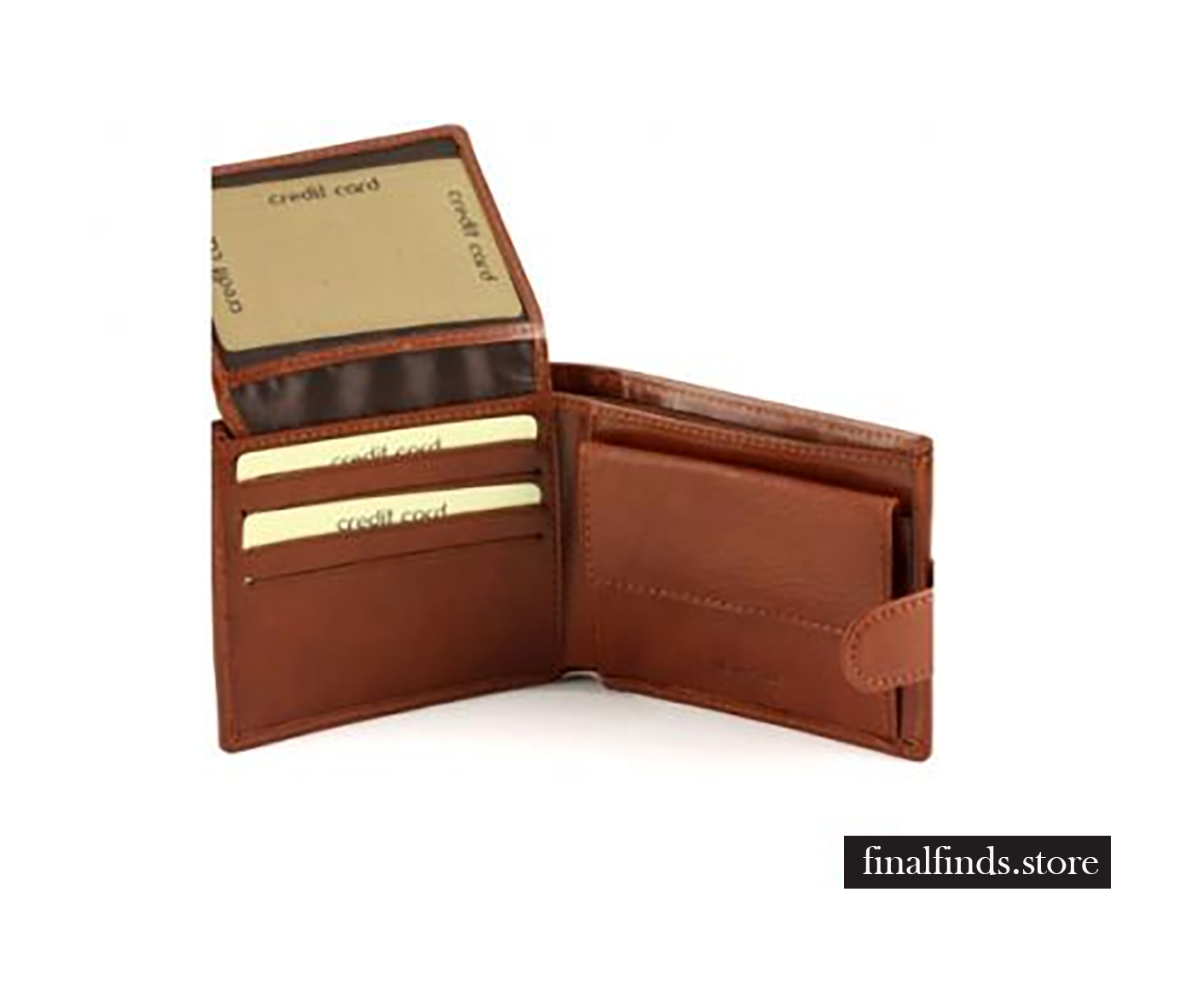 Leren heren portefeuille Herent - bruin COT9007br